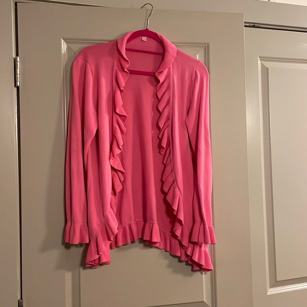 EUC Lilly Pulitzer Sheree Cardigan L